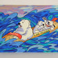 Coca-Cola Polar Bears 1996 Trading Card #35 Wild River Ride L009719