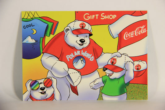 Coca-Cola Polar Bears 1996 Trading Card #38 The Gift Shop L009722