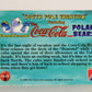 Coca-Cola Polar Bears 1996 Trading Card #39 Farewell Serenade L009723