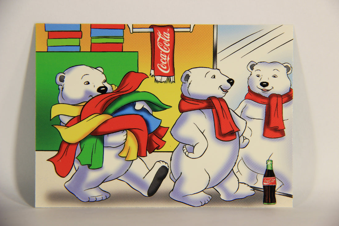 Coca-Cola Polar Bears 1996 Trading Card #42 Decisions Decisions L009726