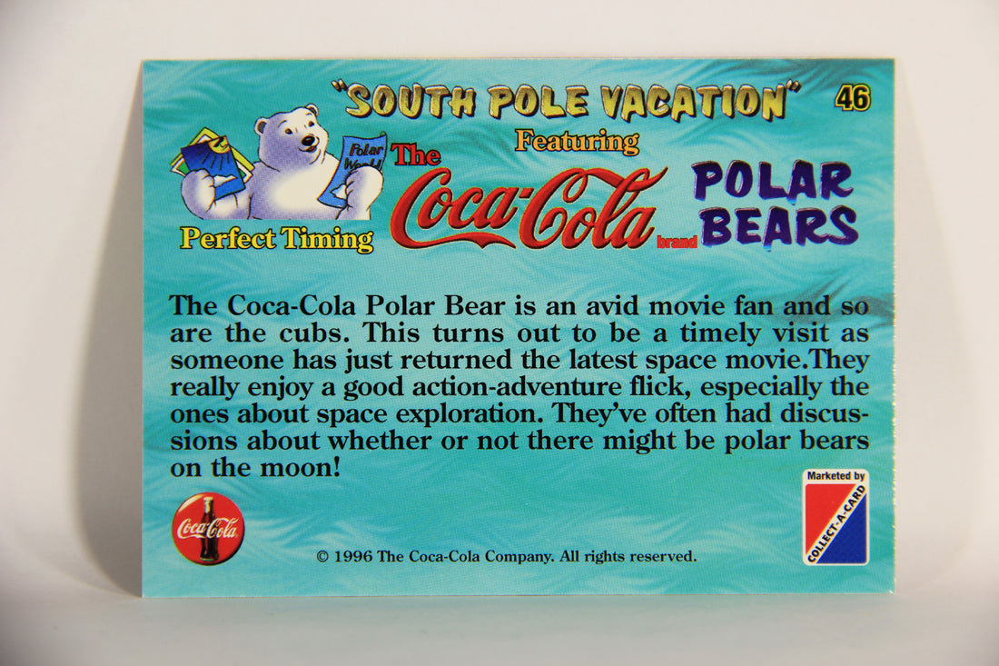Coca-Cola Polar Bears 1996 Trading Card #46 Perfect Timing L009730