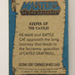 Masters Of The Universe MOTU 1984 Trading Card #17 Keeper Of The Castle ENG L009751
