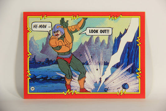 Masters Of The Universe MOTU 1984 Trading Card #34 Attack From The Sky ENG L009768