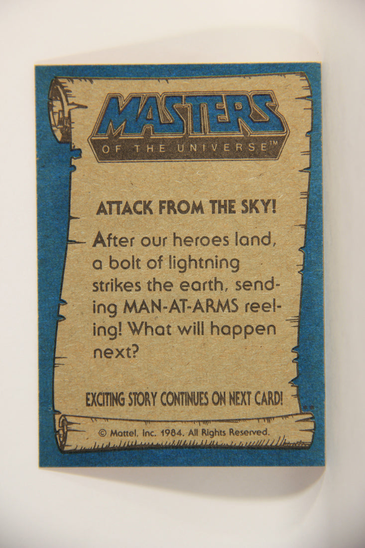 Masters Of The Universe MOTU 1984 Trading Card #34 Attack From The Sky ENG L009768