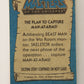 Masters Of The Universe MOTU 1984 Trading Card #38 The Plan To Capture Man-At-Arms ENG L009772