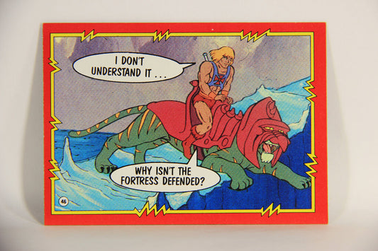 Masters Of The Universe MOTU 1984 Trading Card #46 Nearer To Danger ENG L009780