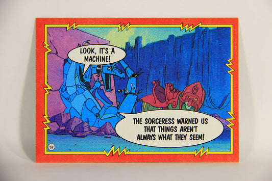 Masters Of The Universe MOTU 1984 Trading Card #52 Smashed Serpentoid ENG L009786