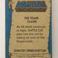 Masters Of The Universe MOTU 1984 Trading Card #57 The Titans Clash ENG L009791