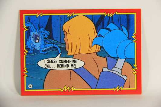 Masters Of The Universe MOTU 1984 Trading Card #58 Sneak Attack ENG L009792