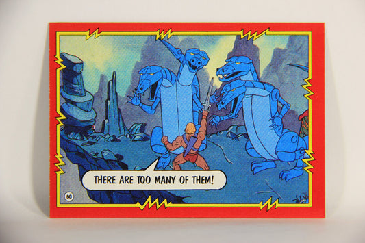 Masters Of The Universe MOTU 1984 Trading Card #60 Surrounded ENG L009794