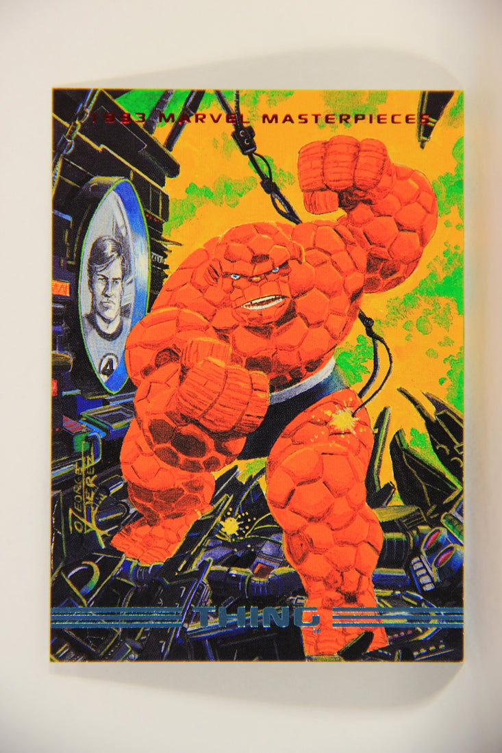 Marvel Masterpieces 1993 Trading Card #14 Thing ENG SkyBox L009942