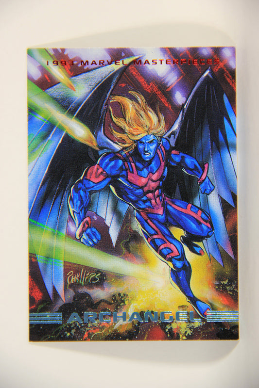 Marvel Masterpieces 1993 Trading Card #16 Archangel ENG SkyBox L009944
