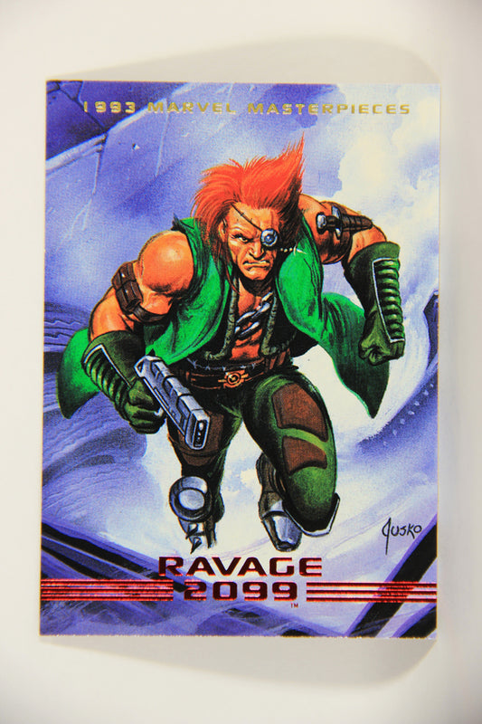 Marvel Masterpieces 1993 Trading Card #44 Ravage 2099 ENG SkyBox L009972