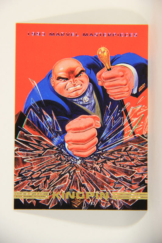 Marvel Masterpieces 1993 Trading Card #56 Kingpin ENG SkyBox L009984