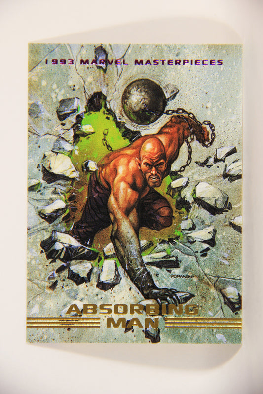Marvel Masterpieces 1993 Trading Card #58 Absorbing Man ENG SkyBox L009986