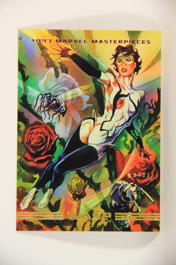 Marvel Masterpieces 1993 Trading Card #62 Wasp ENG SkyBox L009990