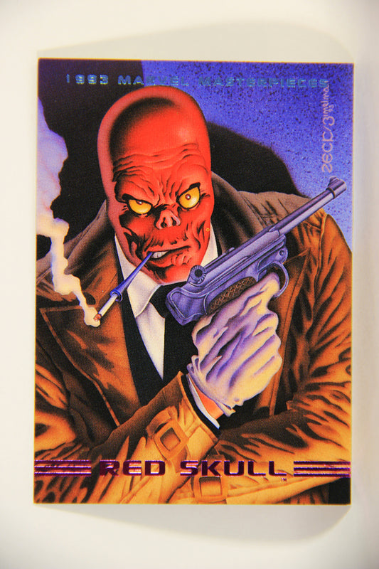 Marvel Masterpieces 1993 Trading Card #79 Red Skull ENG SkyBox L010007