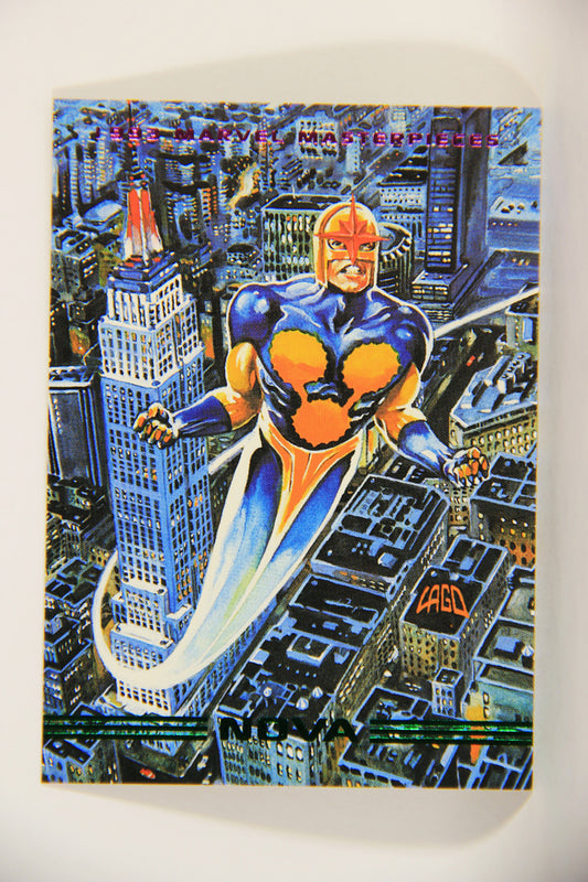 Marvel Masterpieces 1993 Trading Card #83 Nova ENG SkyBox L010011