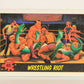 Dinosaurs Attack 1988 Vintage Trading Card #40 Wrestling Riot ENG L010084