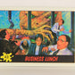 Dinosaurs Attack 1988 Vintage Trading Card #43 Business Lunch ENG L010087