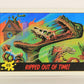 Dinosaurs Attack 1988 Vintage Trading Card #49 Ripped Out Of Time ENG L010093