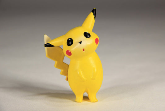 Pokemon 1998 Pikachu Generation 1 Tomy Figure With Pog Disc L010150