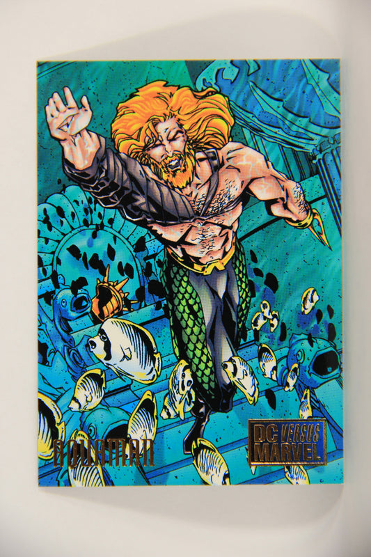 DC Versus Marvel Comics 1995 Trading Card #15 Aquaman ENG L010548