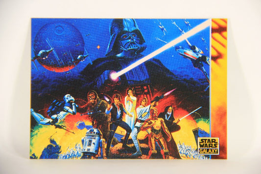 Star Wars Galaxy 1994 Topps Trading Card #167 Poster Concept 1977 Artwork ENG L010615