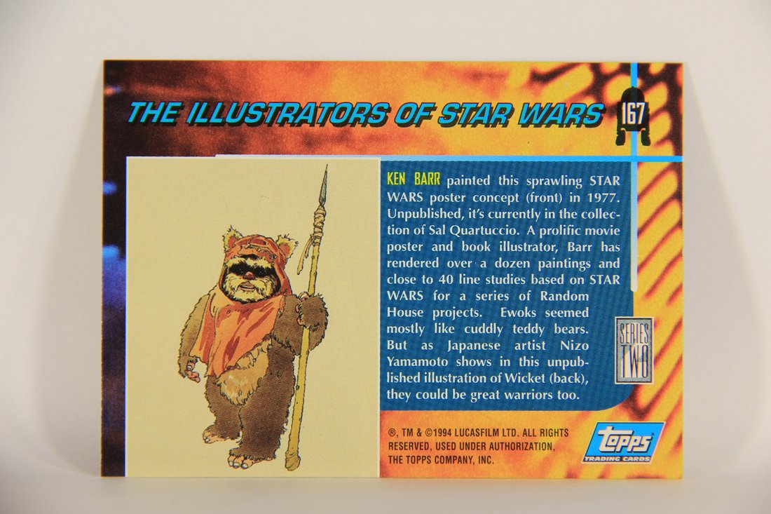 Star Wars Galaxy 1994 Topps Trading Card #167 Poster Concept 1977 Artwork ENG L010615
