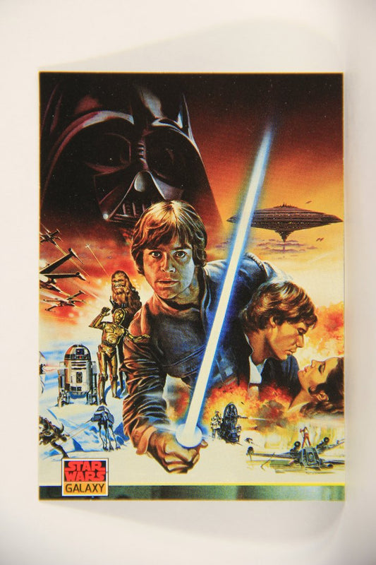 Star Wars Galaxy 1994 Topps Card #195 ESB Poster Concept Artwork ENG L010620