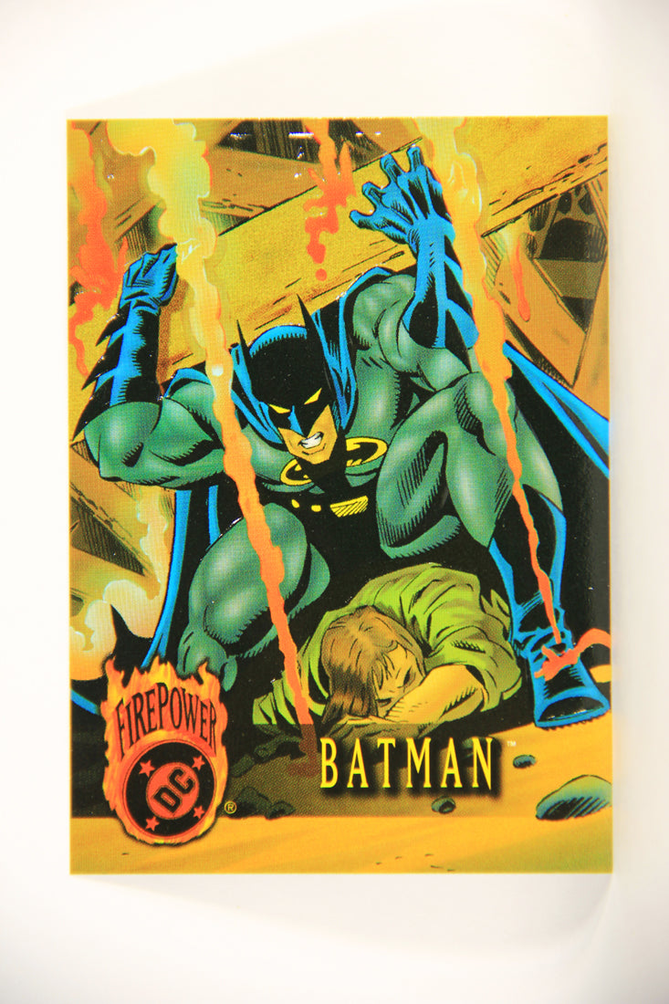 DC Outburst Firepower 1996 Trading Card #61 Batman Embossed Card L010636