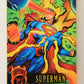 DC Outburst Firepower 1996 Trading Card #73 Superman Embossed Card L010638