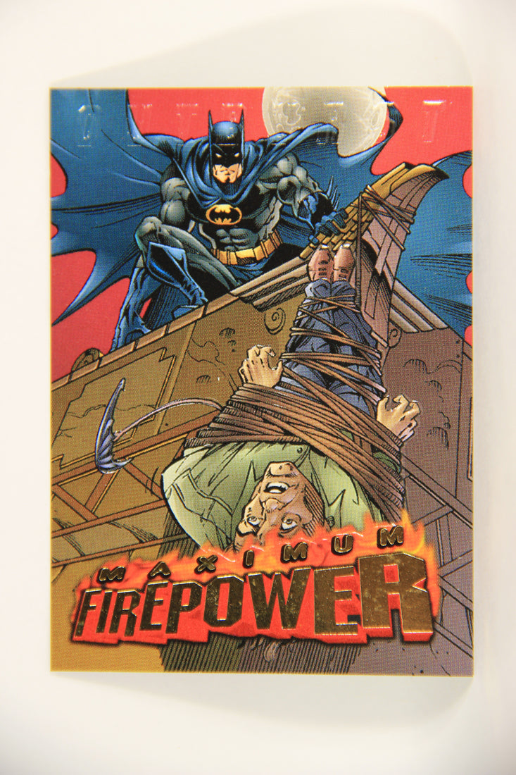 DC Outburst Firepower 1996 Card #1 Of 20 Batman Sounds The Alarm Chase L010884