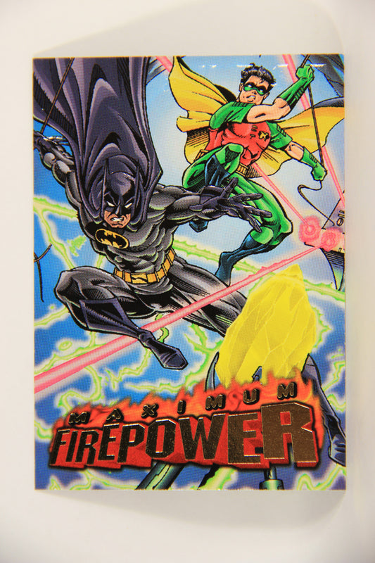 DC Outburst Firepower 1996 Card #18 Of 20 Batman's Last Chance Embossed Chase Card L010889