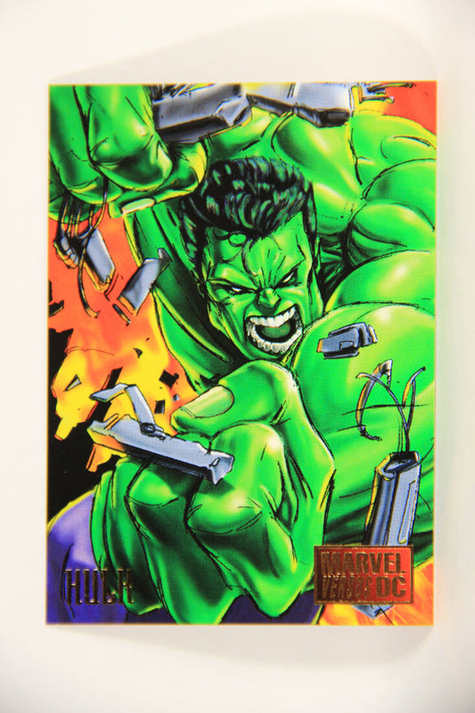 DC Versus Marvel Comics 1995 Trading Card #4 Hulk ENG L010893