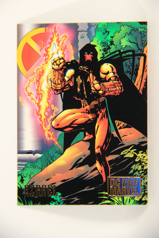 DC Versus Marvel Comics 1995 Trading Card #16 Azrael ENG L010895