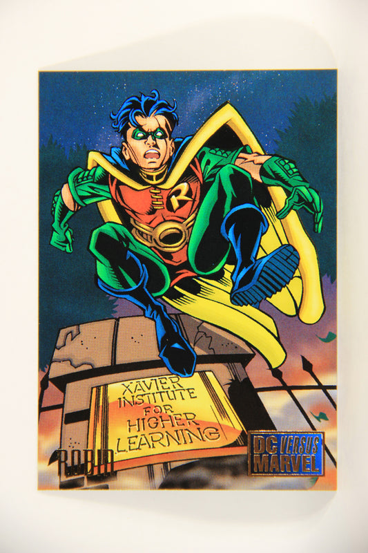 DC Versus Marvel Comics 1995 Trading Card #24 Robin ENG L010900