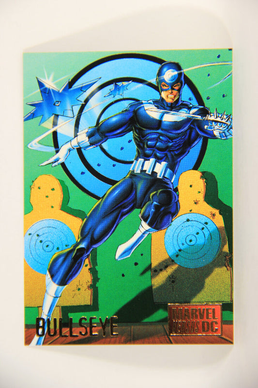 DC Versus Marvel Comics 1995 Trading Card #30 Bullseye ENG L010902