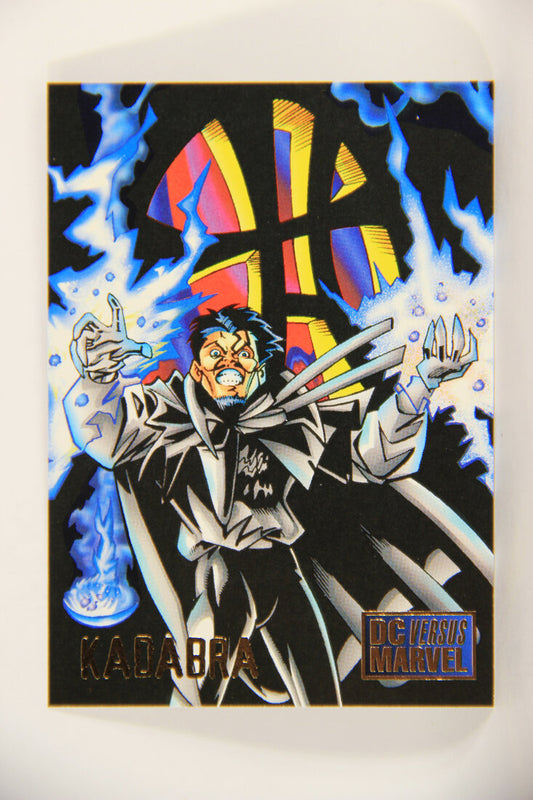 DC Versus Marvel Comics 1995 Trading Card #47 Kadabra ENG L010909