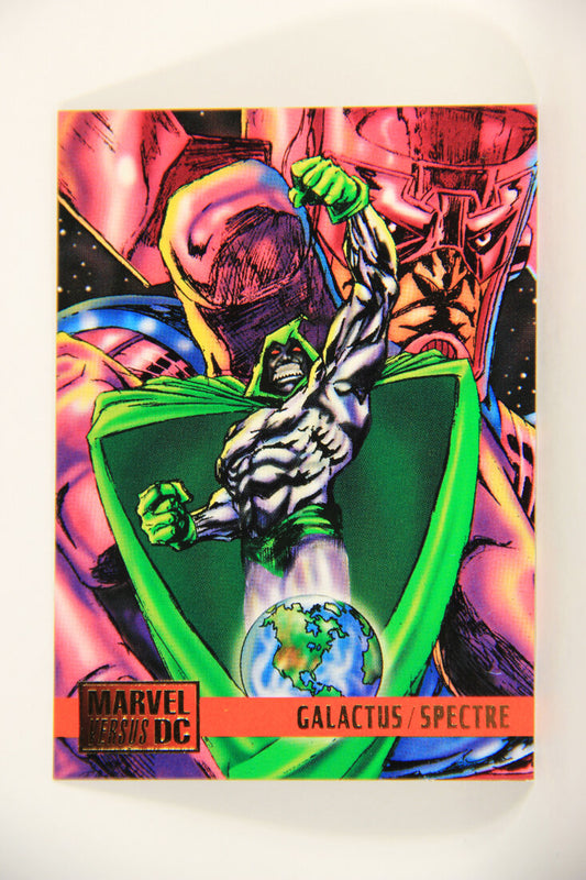 DC Versus Marvel Comics 1995 Trading Card #79 Galactus Vs Spectre ENG L010923