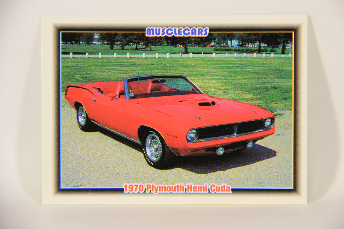 Musclecars 1992 Trading Card #4 - 1970 Plymouth Hemi Cuda L011347