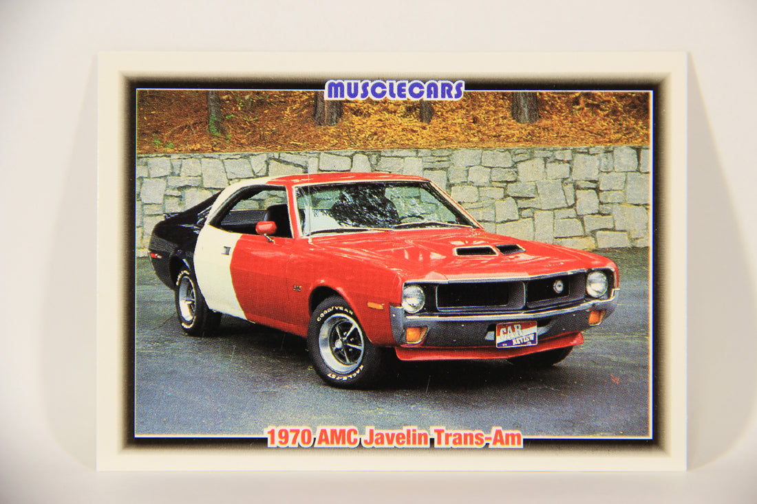 Musclecars 1992 Trading Card #16 - 1970 AMC Javelin Trans-Am L011358