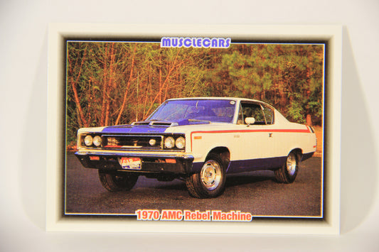 Musclecars 1992 Trading Card #17 - 1970 AMC Rebel Machine L011359