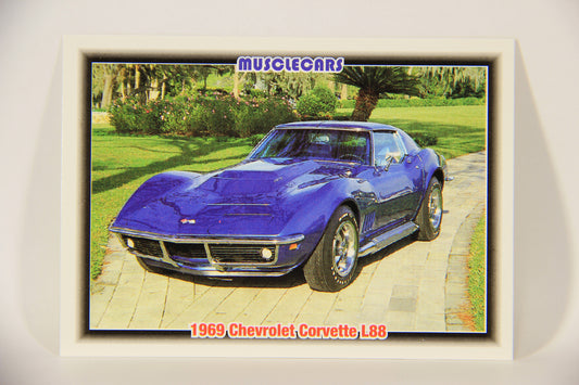 Musclecars 1992 Trading Card #18 - 1969 Chevrolet Corvette L88 L011360