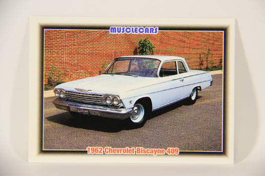 Musclecars 1992 Trading Card #22 - 1962 Chevrolet Biscayne 409 L011364