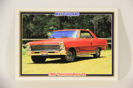 Musclecars 1992 Trading Card #25 - 1966 Chevrolet Nova SS L011367