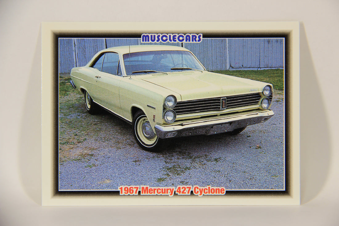 Musclecars 1992 Trading Card #52 - 1967 Mercury 427 Cyclone L011394