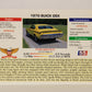 Musclecars 1992 Trading Card #55 - 1970 Buick GSX L011397
