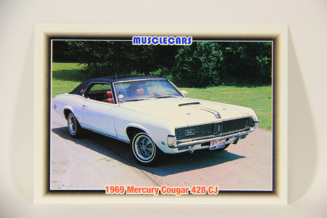 Musclecars 1992 Trading Card #60 - 1969 Mercury Cougar 428 CJ L011402