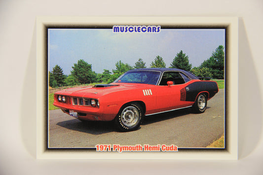 Musclecars 1992 Trading Card #69 - 1971 Plymouth Hemi Cuda L011411